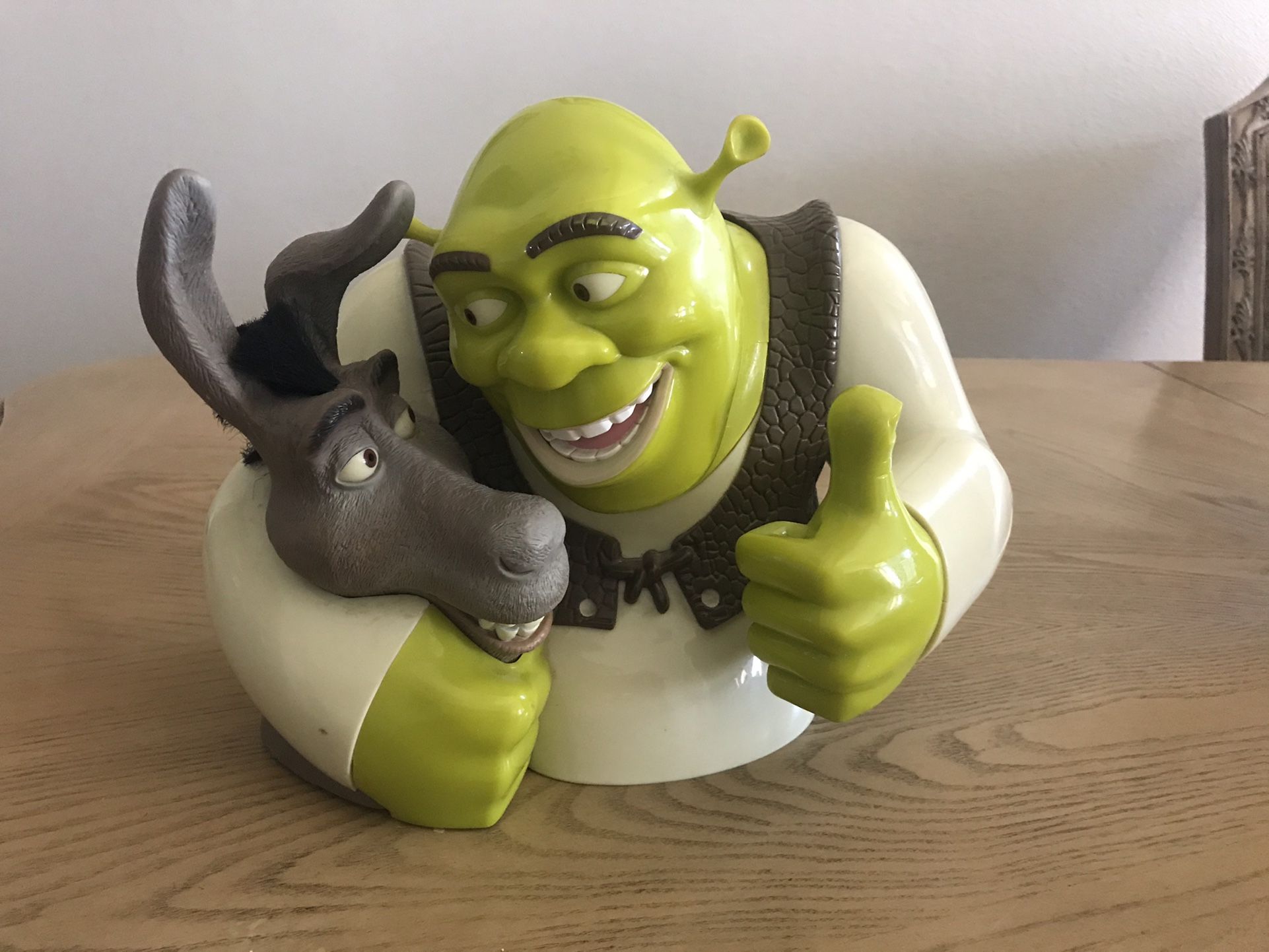 Shrek & Donkey Talking Cookie Jar