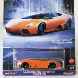 Hot Wheels LAMBORGHINI REVENTON ROADSTER  (Orange)