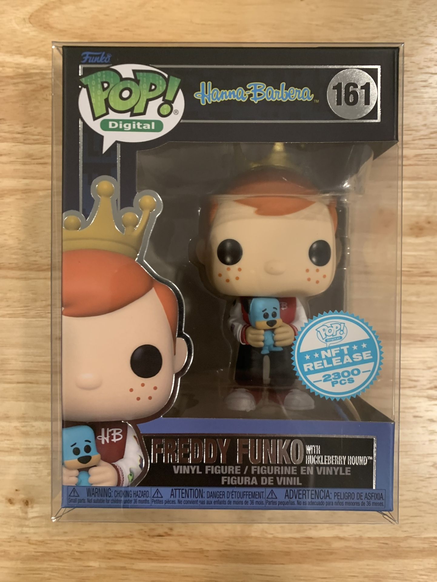 Funko Pop! Hanna-Barbera Series 2 - 161 - Freddy Funko with Huckleberry Hound