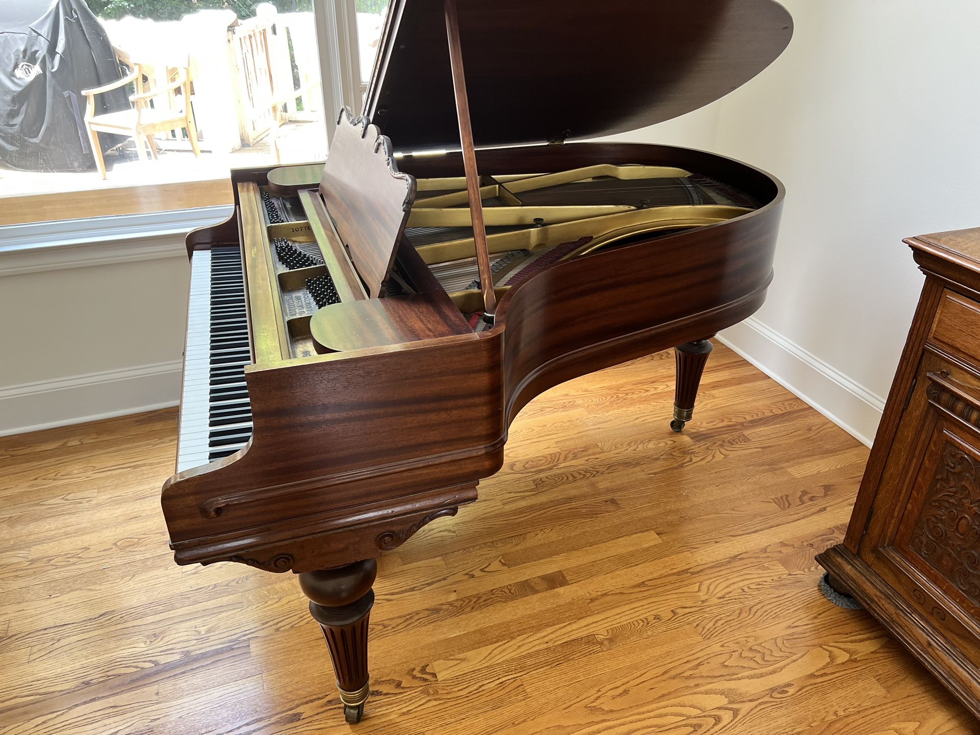 Chickering Baby Grand Piano, Early 1900’s