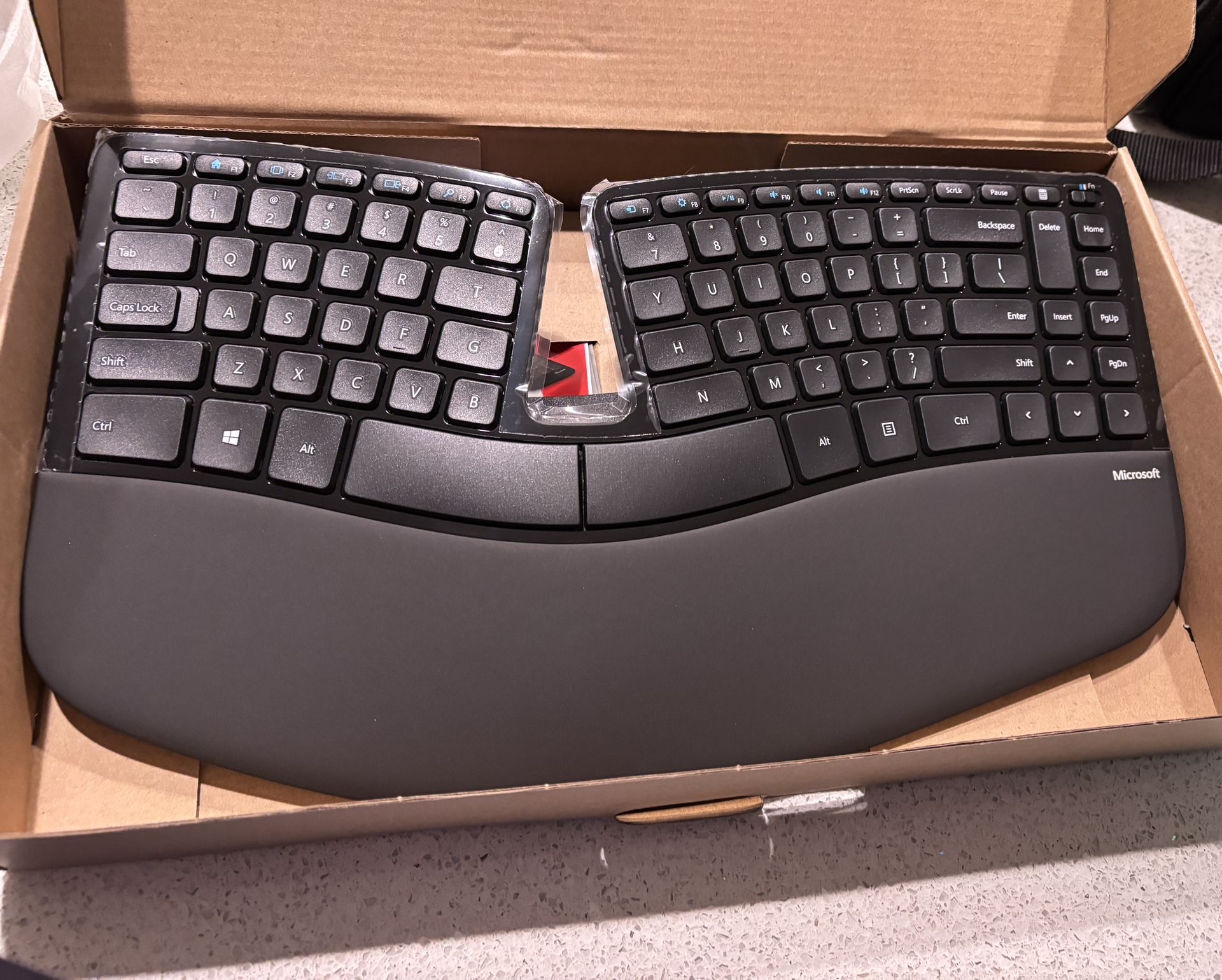 Microsoft Wireless Ergonomic Keyboard