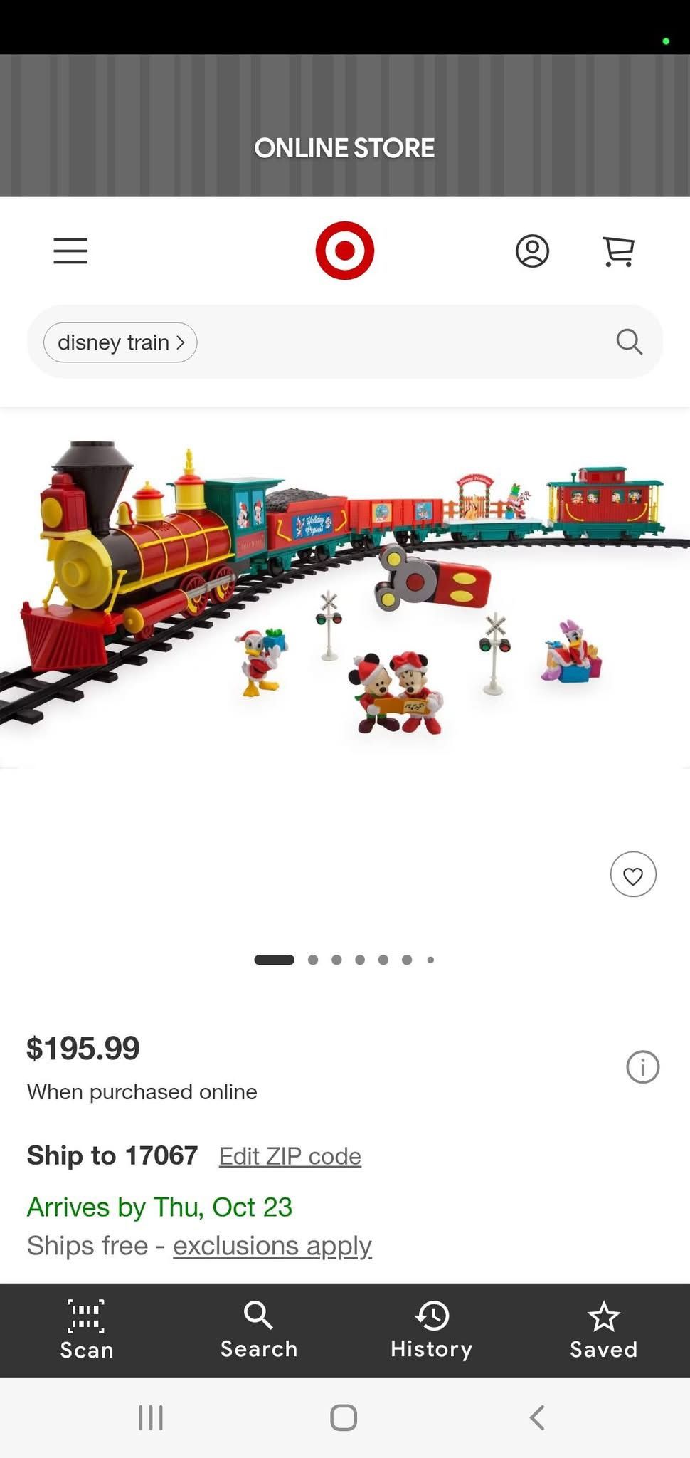 Disney Train Set Brand New