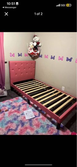 $150 OBO Twin Size Bed frame. All pieces and Screws included