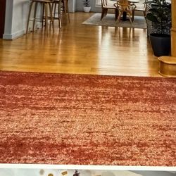 Area Rug, Red Tones, 8’ X 10’