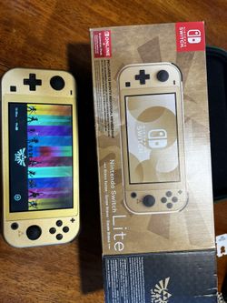 Zelda Switch Lite With pikofly Chip