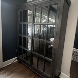 Bookcase and Side Cabinet 