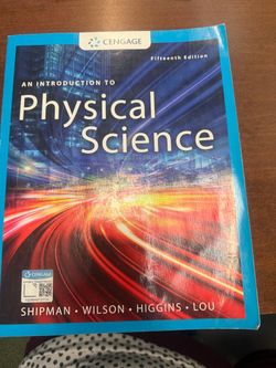 PHYSICAL SCIENCE FIFTEENTH EDITION BOOK