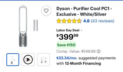 Dyson purifier