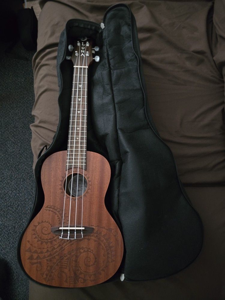 Ukulele and Case