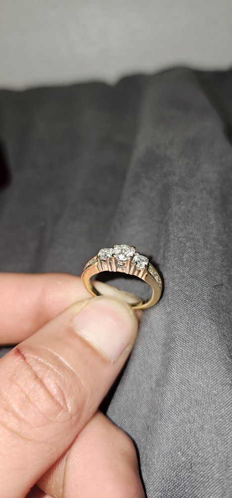 Engagement Ring With Band