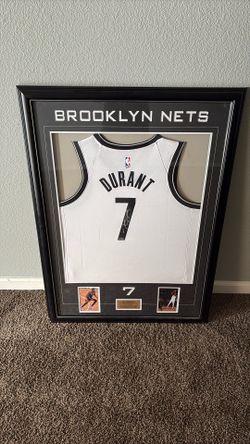 Kevin Durant Autographed Framed Panini Authentic 