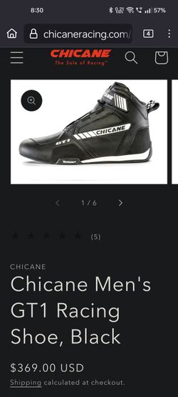 Chicane Racing Gt1 Driving Shoe Kangaroo Leather