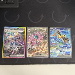Pokemon Ceruledge Ex, Nidoking Ex, Zapdos Ex