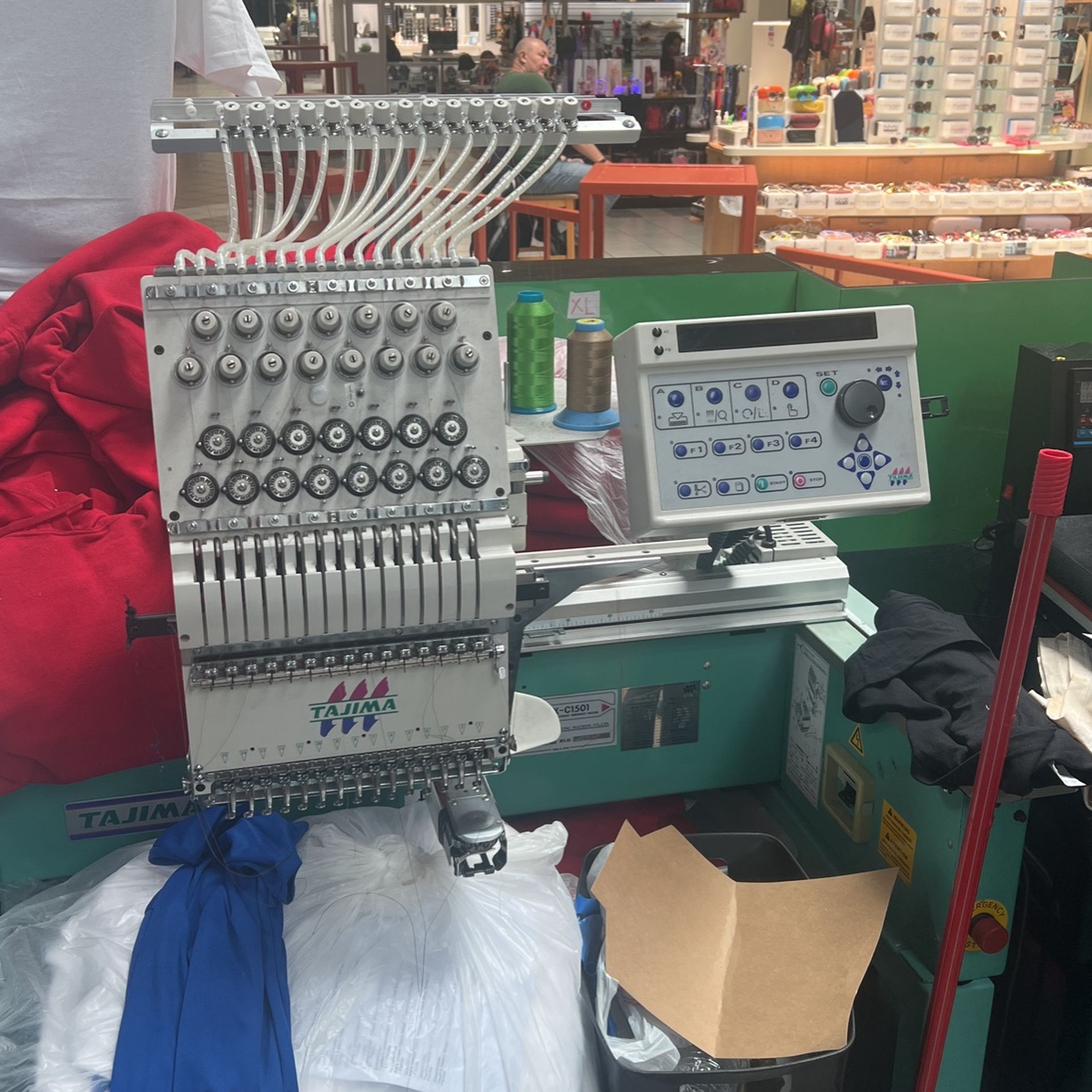 Tajima Embroidery machine One Head