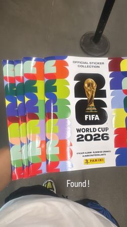 World Cup sticker album 4/sale !!