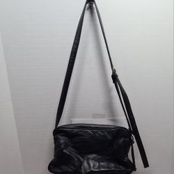 Vintage Genuine Leather Body Strap Bag Purse