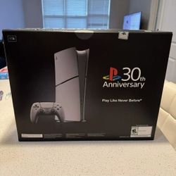 PlayStation 5 Slim Digital Console 30th Anniversary Limited Edition SEALED  Available Today