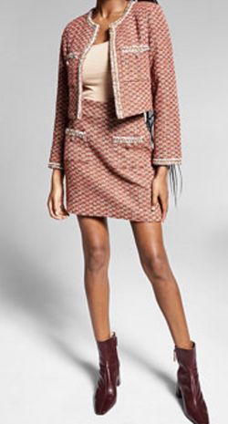 Size 10 Tweed skirt Bar III Jeannie Mai 