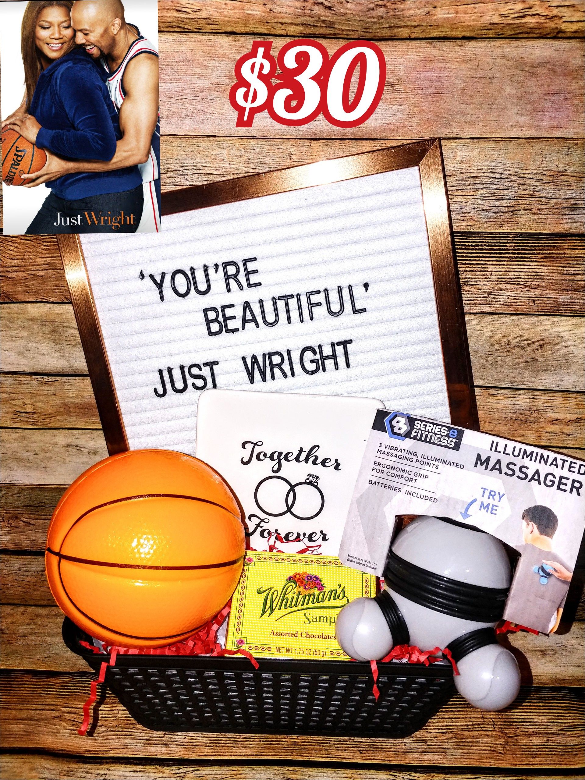 Just Wright - Movie Inspired Basket