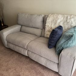 Grey Set Recliner 