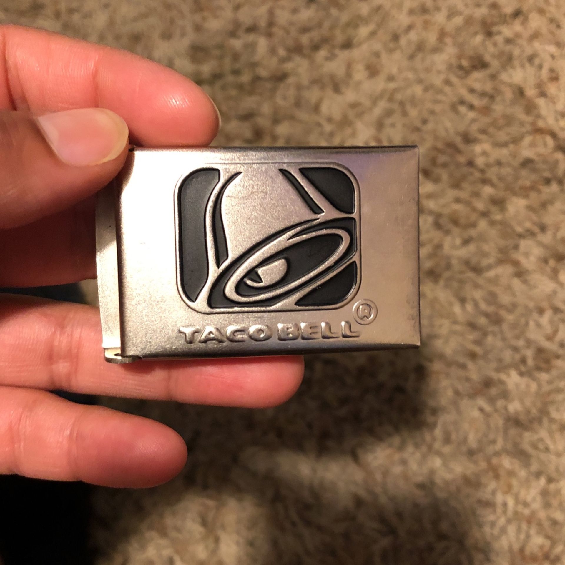 Taco Bell Buckle