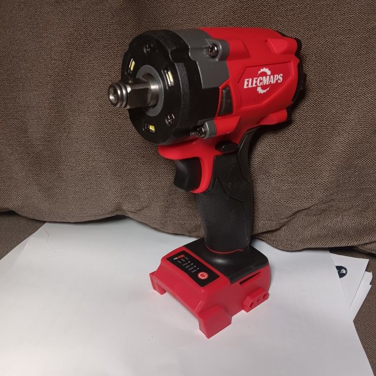 1/2 Cordless Impact Wrench Brushless Compatible With Milwaukee M18 Tool Only