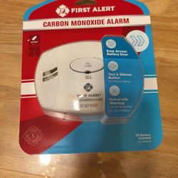 First Alert Carbon Monoxide Alarm