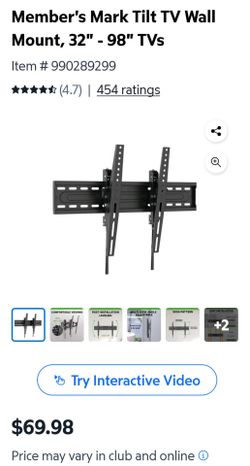 TV Mount  32 - 98 in < 150lbs