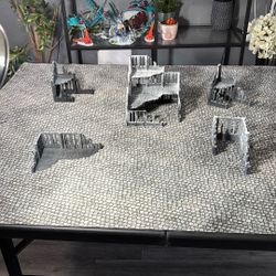  Tabletop Terrain,  Gothic Imperial Ruins  