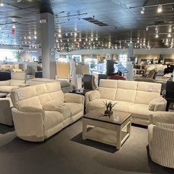 Power Reclining Sofa And Loveseat 