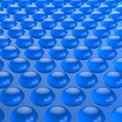 BigXwell Solar Pool Cover, Blue 16-mil 12 x 24 Foot Rectangle Solar Blanket for In-Ground Pools, 1600 Series Heavy-Duty Insulating Pool Heater Covers 