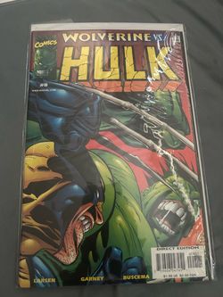 Hulk #8 1999 Hulk vs Wolverine