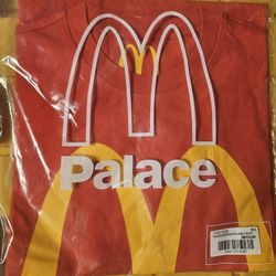 Palace x McDonald's Red Logo t-shirt Medium 