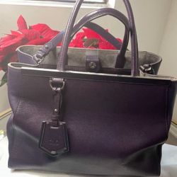 Fendi Medium 2jours Élite Tote w/ Dust Bag & Authenticity Card Included    