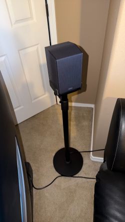 Adjustable Speaker Floor Stands – Set of 2