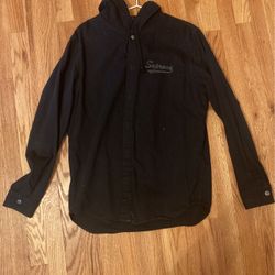 Supreme Button Up hoodie