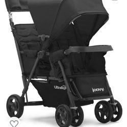 Joovy Caboose Too Ultralights Graphite Stand-On Double Stroller 