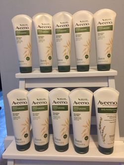$40 for 10bottles of Aveeno it’s 227 grams each bottle and pick up Gahanna