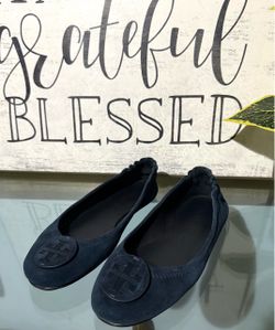 Tory Burch Minnie Travel Ballet Flats - Size 6.5