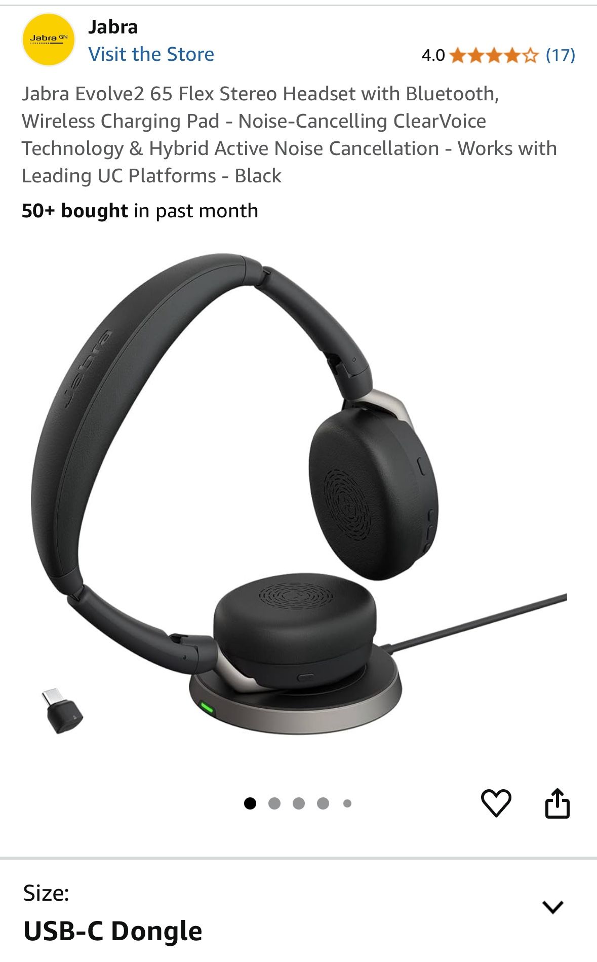 Jabra Evolve2 65 Flex