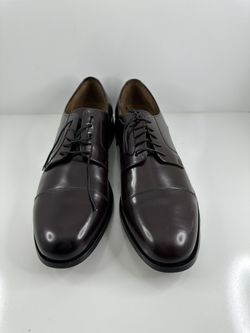 NEW Florsheim  Broxton Cap Toe Oxford Dress Shoe Size 10 D  11222-601 Burgundy