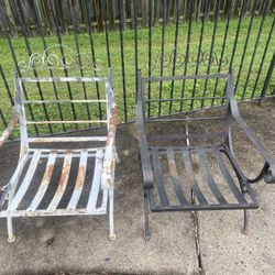 2 Wrought Iron Chairs