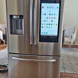 Samsung Family Hub French Door Refrigerator Stainless Steel 