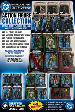 McFarlane DC Multiverse Figures – Batman, Platinum & Exclusives