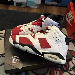 Jordan 6 Carmine Sz 6y