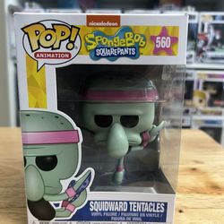 VAULTED Dancing Squidward Tentacles Funko Pop #560 Spongebob Squarepants Nick