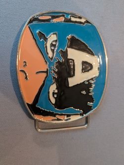 Captain America belt buckle