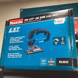 Makita 18v LXT Brushless Jigsaw (Tool-Only) $160