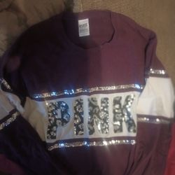 Ladies Large PINK Long Sleeve Shirt