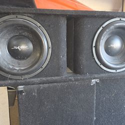 12in  Speakers In Custom Box
